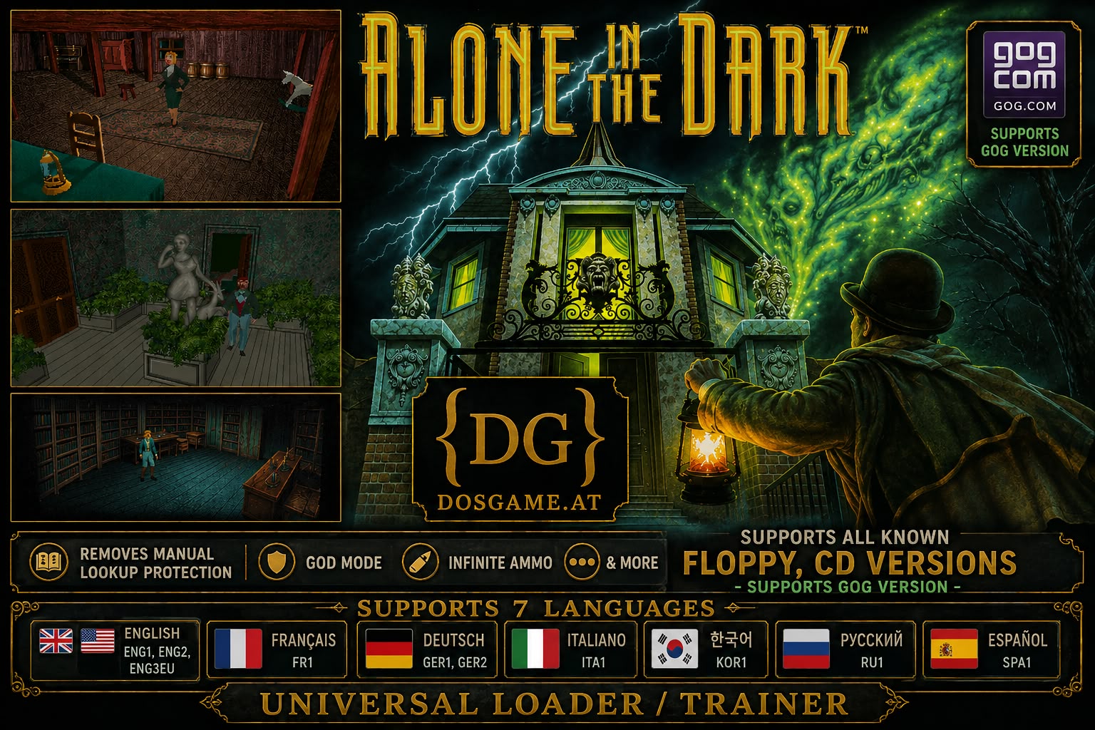 DOSGAME.AT loader / trainer