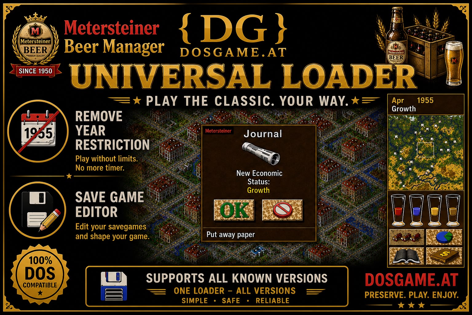 DOSGAME.AT loader / trainer