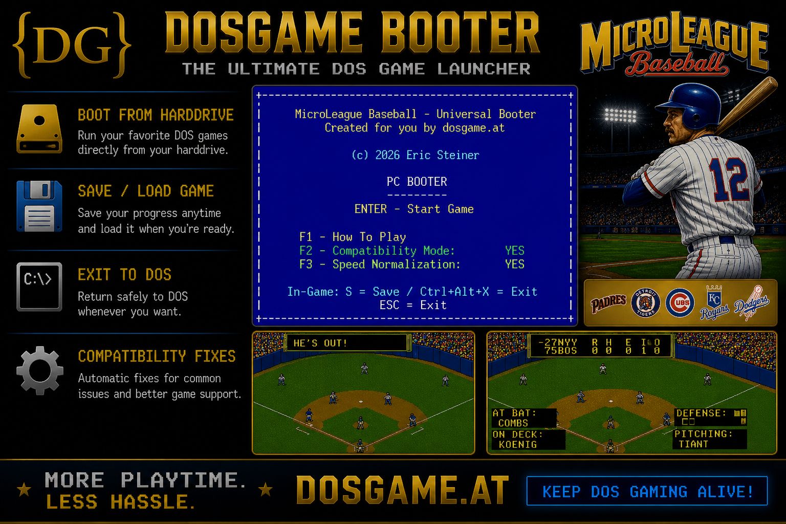 DOSGAME.AT loader / trainer
