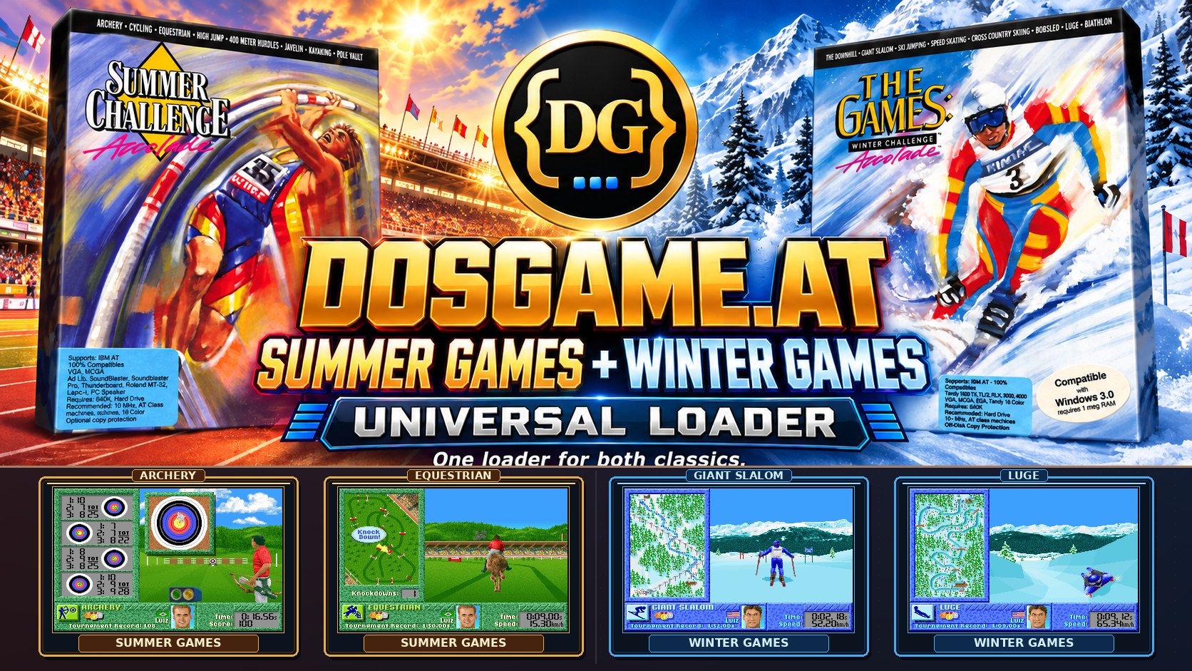 DOSGAME.AT loader / trainer
