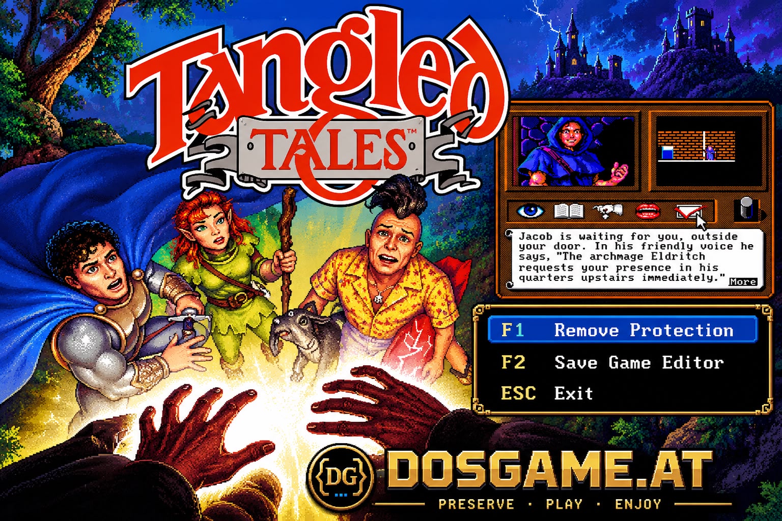 DOSGAME.AT loader / trainer