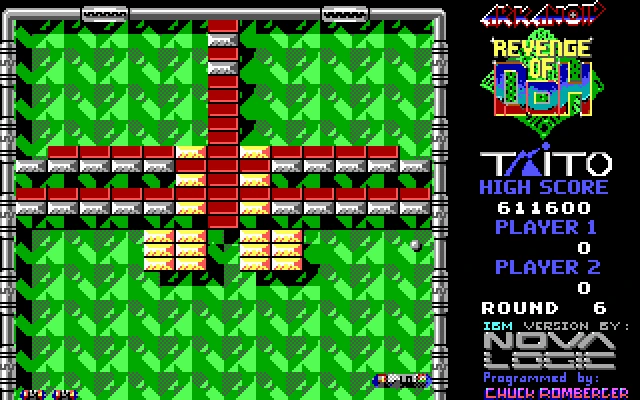 Spielszene 1 aus Arkanoid (Taito)