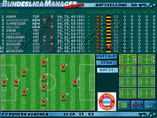 Spielszene 5 aus Bundesliga Manager Hattrick / Football Limited