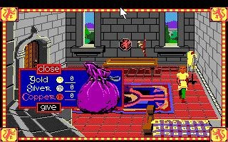 Gameplay scene 5 from Conquests of Camelot (Sierra)