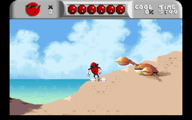 Gameplay scene 1 from Cool Spot (Virgin)