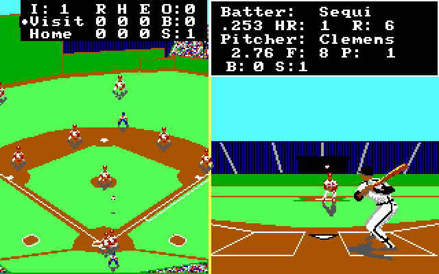 Spielszene 3 aus Earl Weaver Baseball (EA / Mirage)