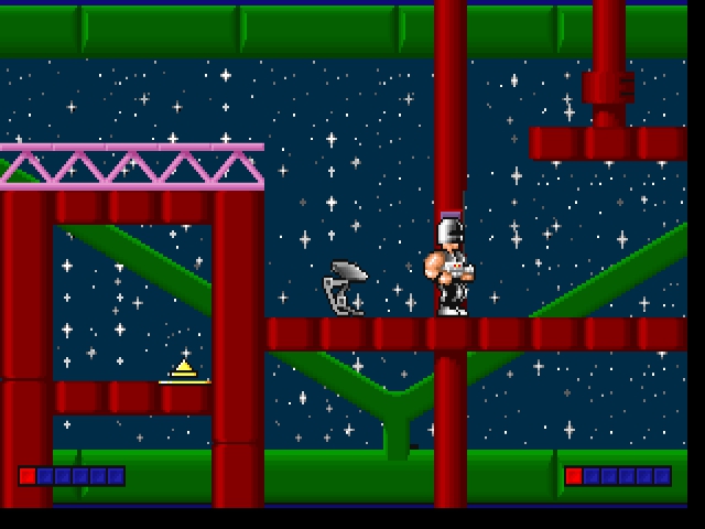 Gameplay scene 1 from Electro Man / Electro Body (xLand / Epic MegaGames)