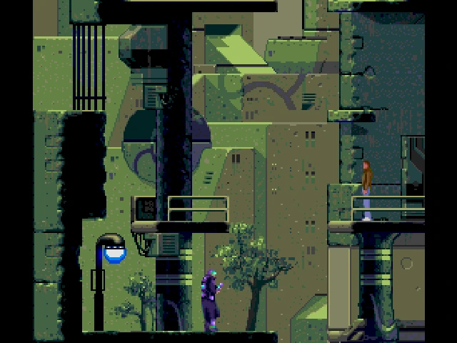 Spielszene 2 aus Flashback (Delphine Software)
