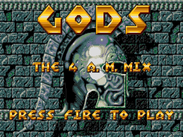Gameplay scene 2 from Gods (Bitmap Brothers)