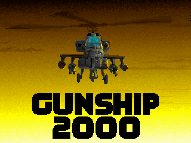 Spielszene 3 aus Gunship 2000 EGA/VGA