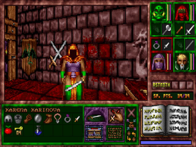 Spielszene 4 aus Hexx: Heresy of the Wizard (Psygnosis) - Save Editor