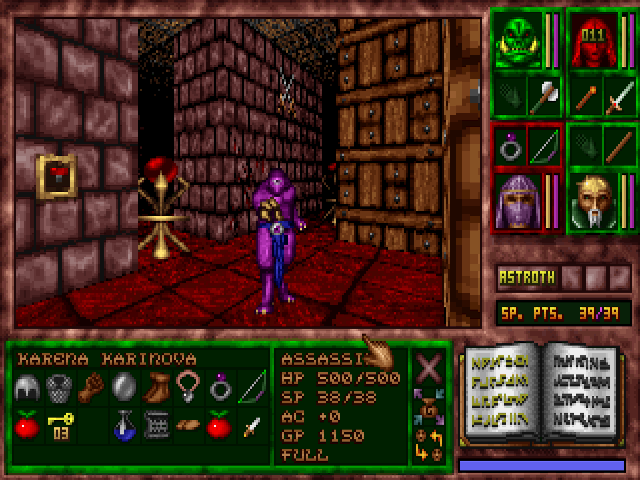 Spielszene 5 aus Hexx: Heresy of the Wizard (Psygnosis) - Save Editor