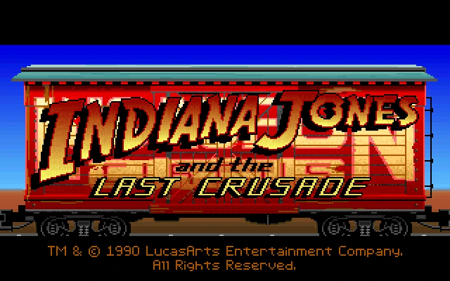 Gameplay scene 3 from Indiana Jones and the Last Crusade EGA (LucasArts)