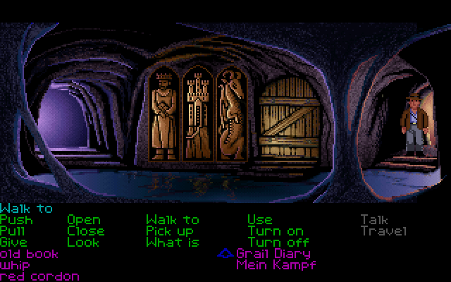 Gameplay scene 4 from Indiana Jones and the Last Crusade EGA