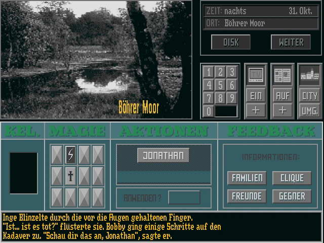 Gameplay scene 1 from Jonathan (Phoenics / Software 2000)