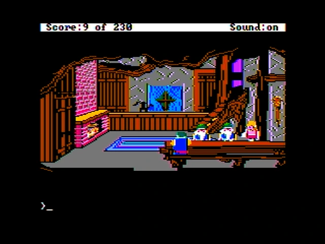 Gameplay scene 2 from Kings Quest IV - The Perils of Rosella SCI (Sierra)