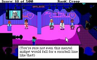 Spielszene 3 aus Leisure Suit Larry 2 (Sierra)