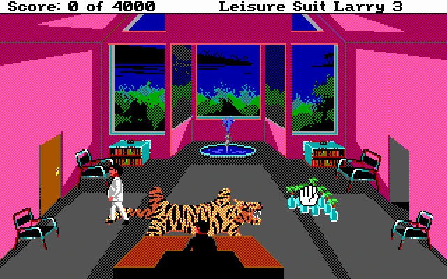 Spielszene 2 aus Leisure Suit Larry III: Passionate Patti in Pursuit of the Pulsating Pectorals (Sierra)