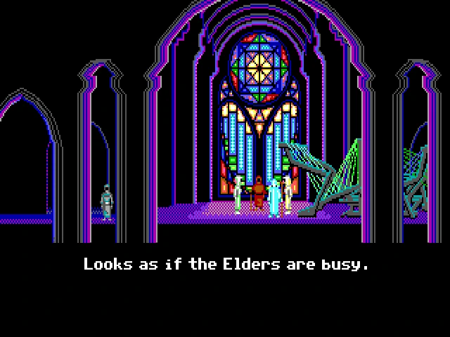Gameplay scene 3 from Loom (Lucas Arts)