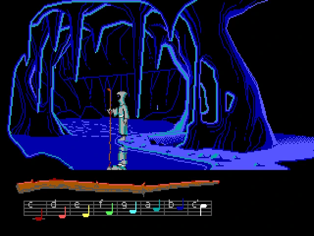 Gameplay scene 4 from Loom (Lucas Arts)