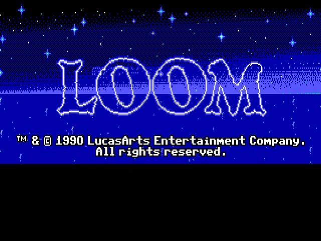 Gameplay scene 5 from Loom (Lucas Arts)