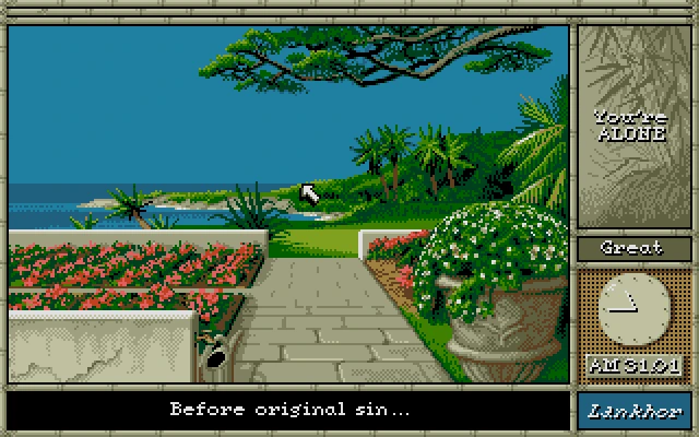 Spielszene 2 aus Maupiti Island Proper German Version Incl. Dosbox