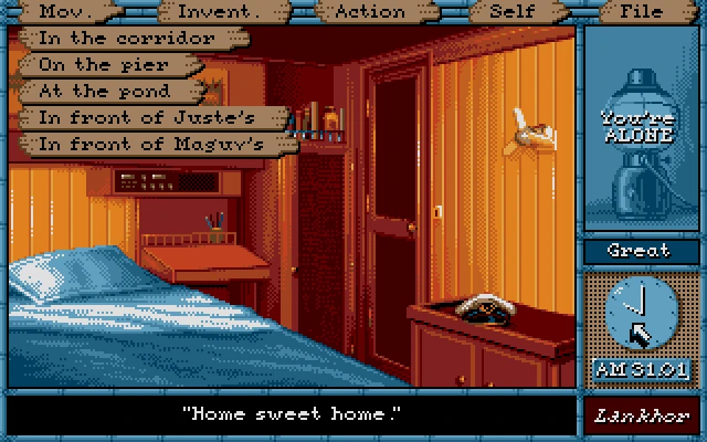 Spielszene 4 aus Maupiti Island Proper German Version Incl. Dosbox