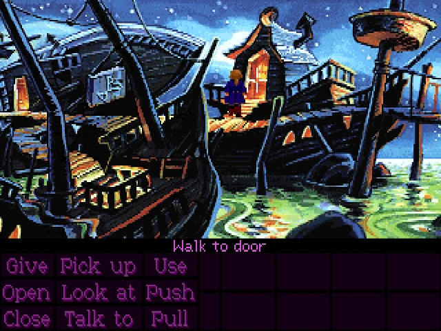 Gameplay scene 2 from Monkey Island 2 - Le Chucks Revenge (Lucas Arts)