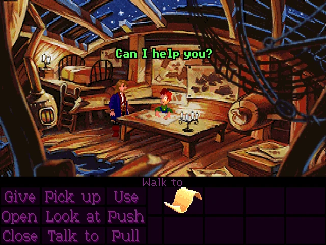 Gameplay scene 3 from Monkey Island 2 - Le Chucks Revenge (Lucas Arts)