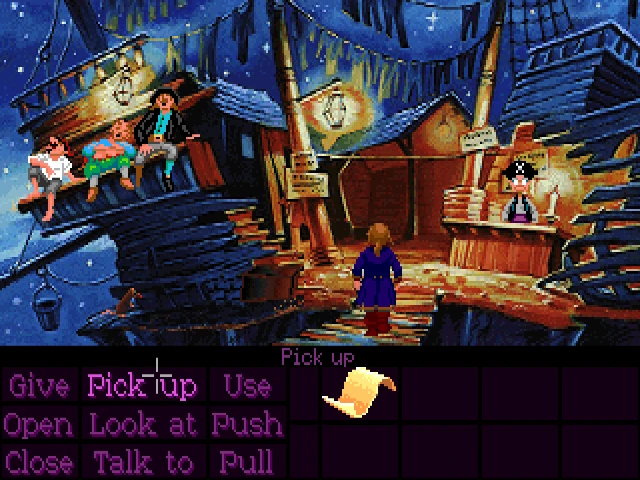 Gameplay scene 4 from Monkey Island 2 - Le Chucks Revenge (Lucas Arts)