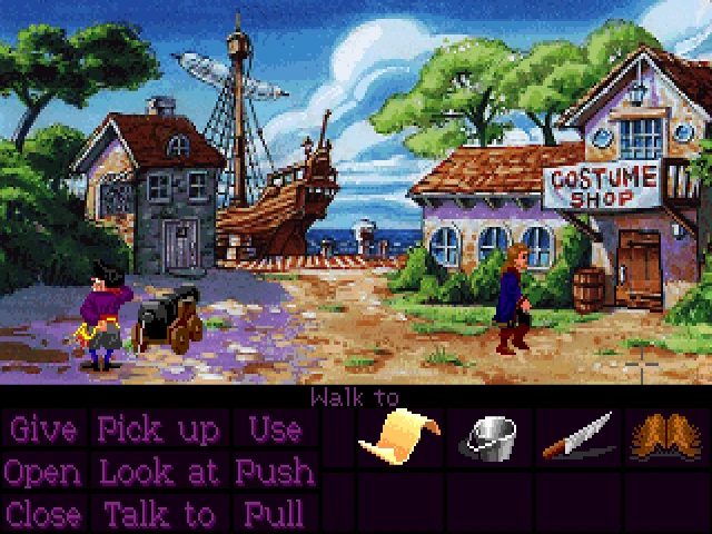 Gameplay scene 5 from Monkey Island 2 - Le Chucks Revenge (Lucas Arts)