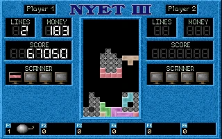 Gameplay scene 3 from NYET III - Revenge Of The Mutant Stones (Proline Software)