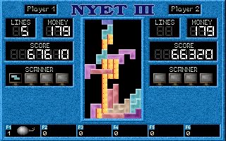 Gameplay scene 4 from NYET III - Revenge Of The Mutant Stones (Proline Software)