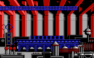 Gameplay scene 4 from Rocket Ranger (Cinemaware)