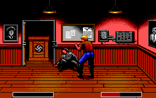 Gameplay scene 5 from Rocket Ranger (Cinemaware)
