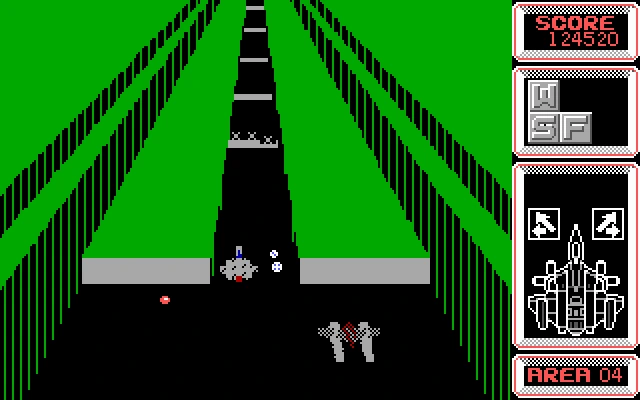 Spielszene 1 aus Silpheed (Sierra)