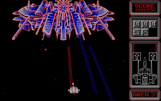 Spielszene 2 aus Silpheed (Sierra)
