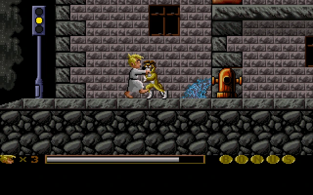 Gameplay scene 1 from Sleepwalker (Ocean)