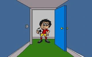 Gameplay scene 2 from Soccer Kid (Krisalis)