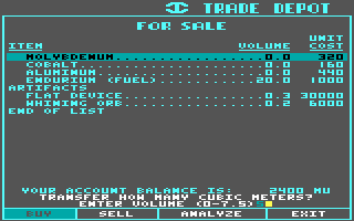 Spielszene 5 aus Starflight
