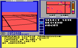 Spielszene 3 aus Starflight