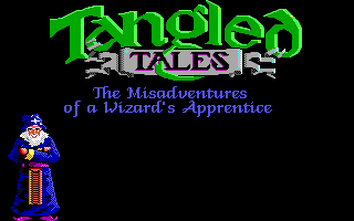 Gameplay scene 1 from Tangled Tales - The Misadventures of a Wizard's Apprentice