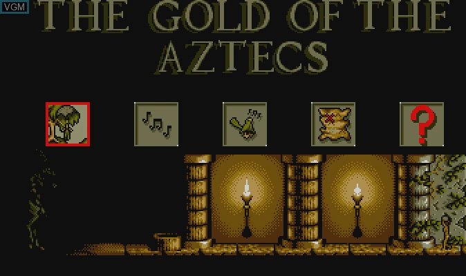 Spielszene 4 aus The Gold of the Aztecs (U.S. Gold)