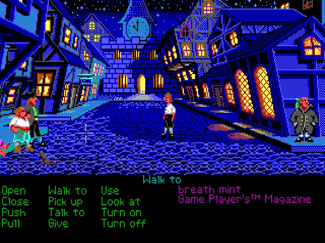 Gameplay scene 5 from The Secret of Monkey Island VGA/EGA (Lucas Arts)