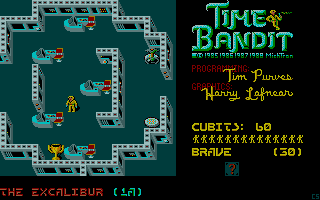 Spielszene 4 aus Time Bandit (Microdeal)