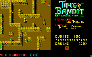 Spielszene 2 aus Time Bandit (Microdeal)