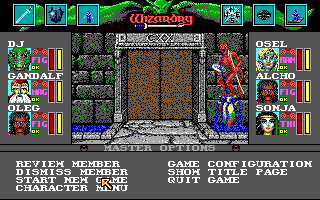 Spielszene 4 aus Wizardry VI - Bane of the Cosmic Forge