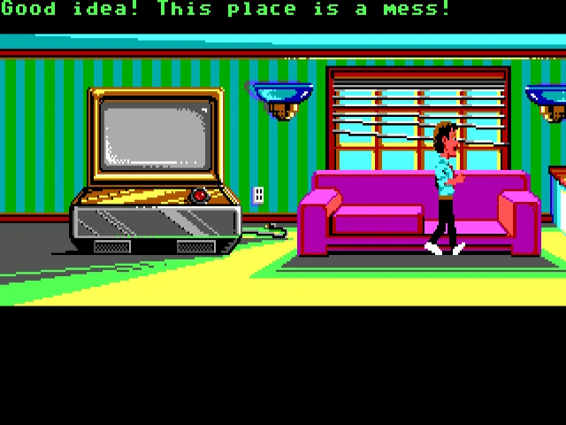 Spielszene 4 aus Zak McKracken and the Alien Mindbenders (Lucas Arts)